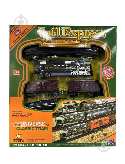 Железная дорога Fenfa 1604-3A - фото 1 Железная дорога Fenfa 1604-3A - фото 1