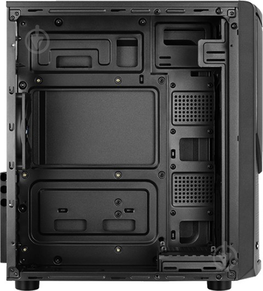 Корпус AeroCool Tomahawk-S-BK-v4 LED Black (Tomahawk-S-BK-v4) - фото 8