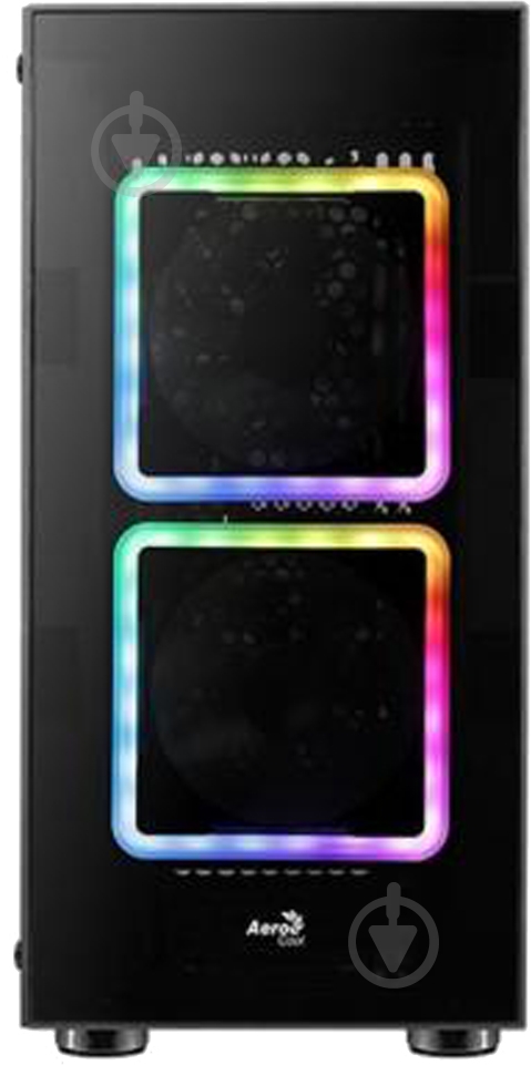 Корпус AeroCool Tor ARGB Tempered Glass Black (TOR RGB TG) - фото 6