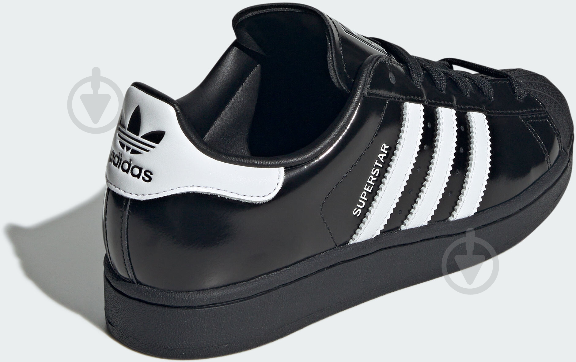 Кроссовки женские демисезонные Adidas SUPERSTAR II W JH7756 р.38 черные - фото 4