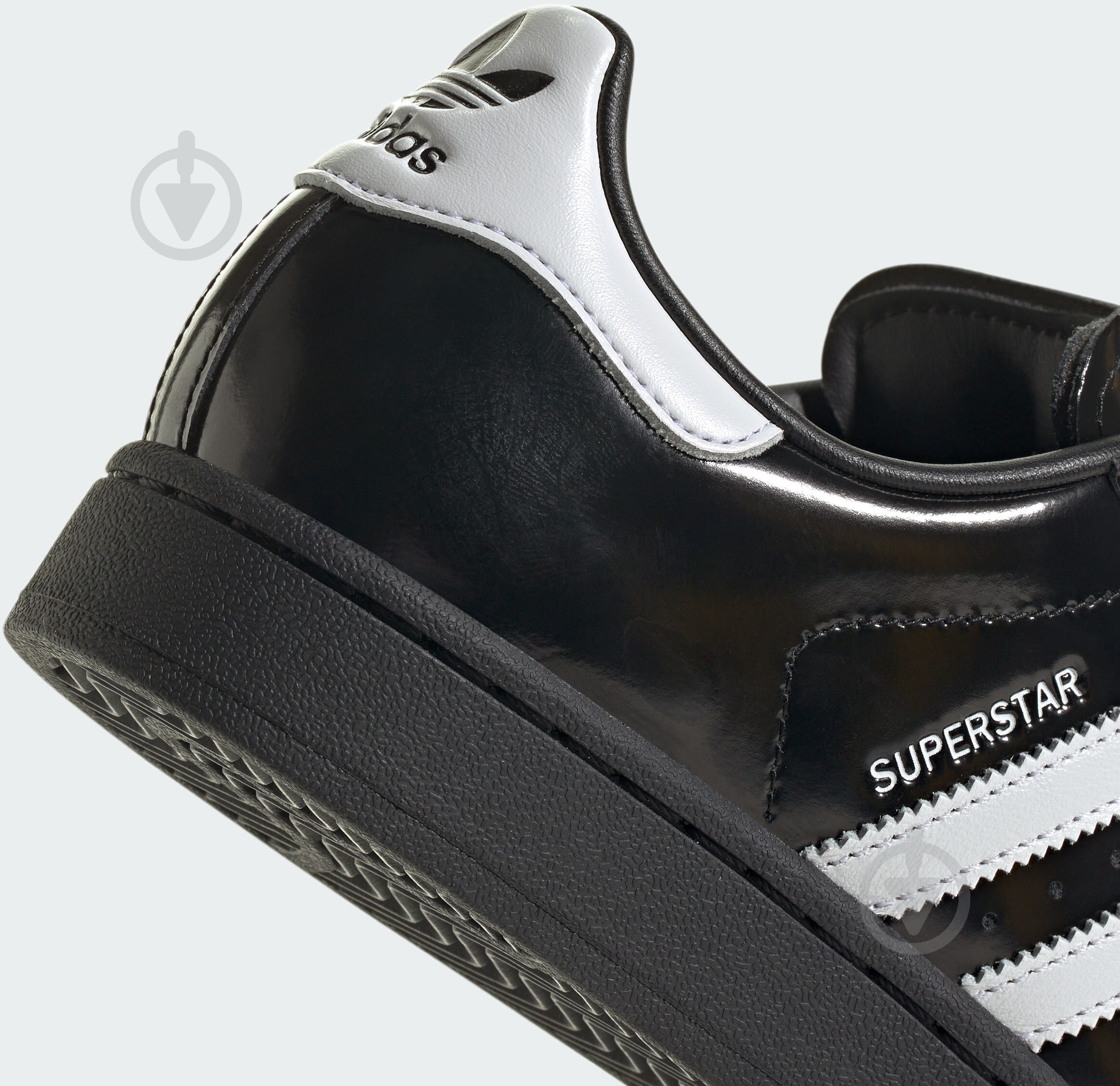 Кроссовки женские демисезонные Adidas SUPERSTAR II W JH7756 р.38 черные - фото 9
