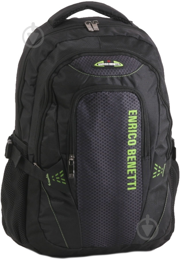 Рюкзак Bonaire 14" black/lime (47091314) - фото 1