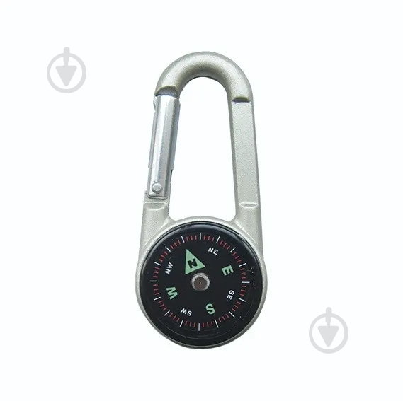 Компас BCB Карабин с термометром (3 в 1) - фото 1 Компас BCB Карабин с термометром (3 в 1) - фото 1