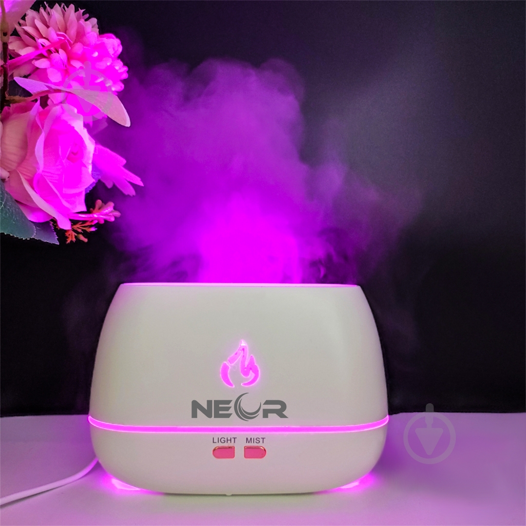 Увлажнитель воздуха NEOR FLAME AROMA 2ML6 WT white - фото 6