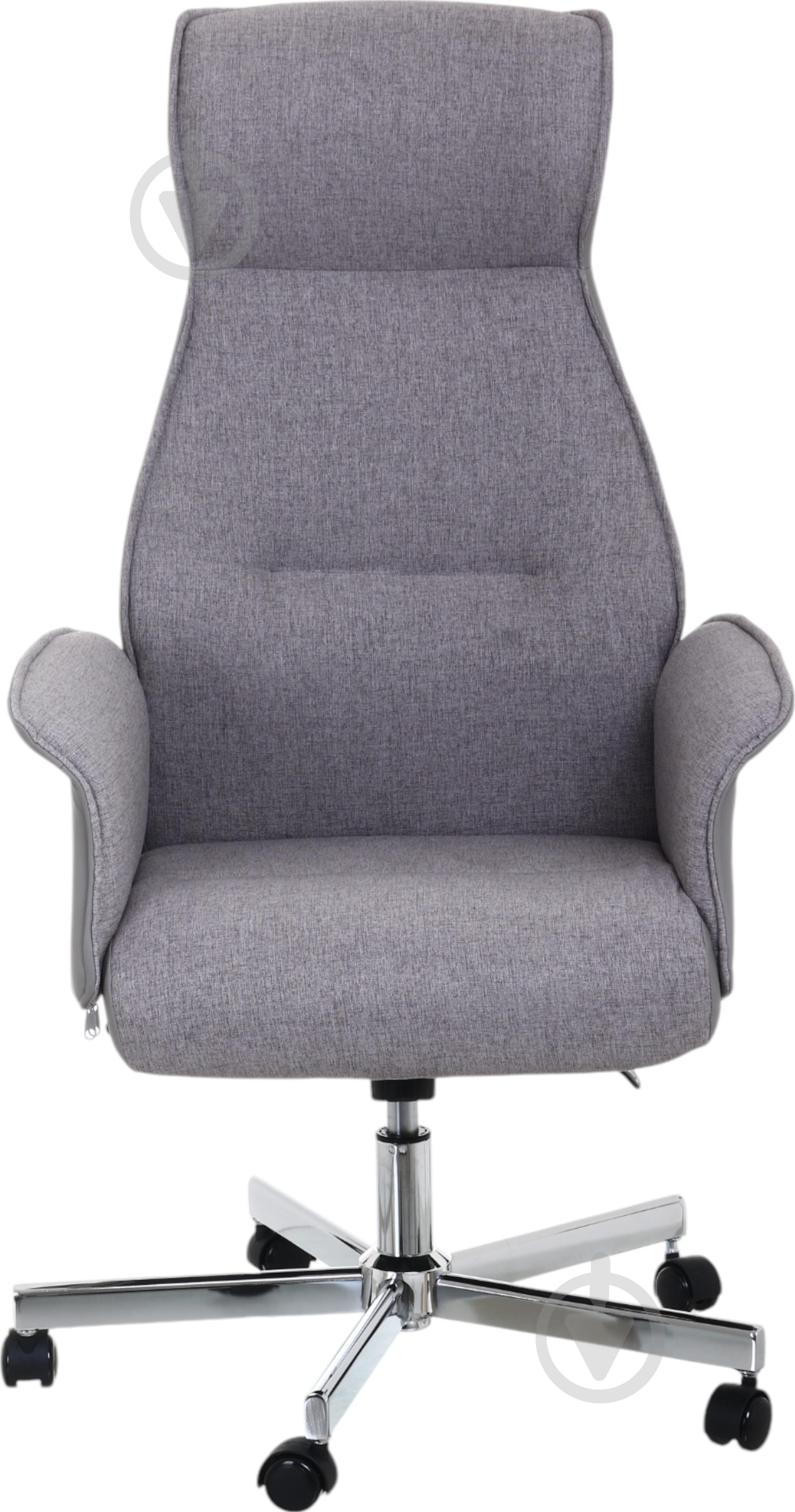 Крісло офісне Центр Меблів Ванкувер сірий - фото 1 Крісло офісне Центр Меблів Ванкувер сірий - фото 1