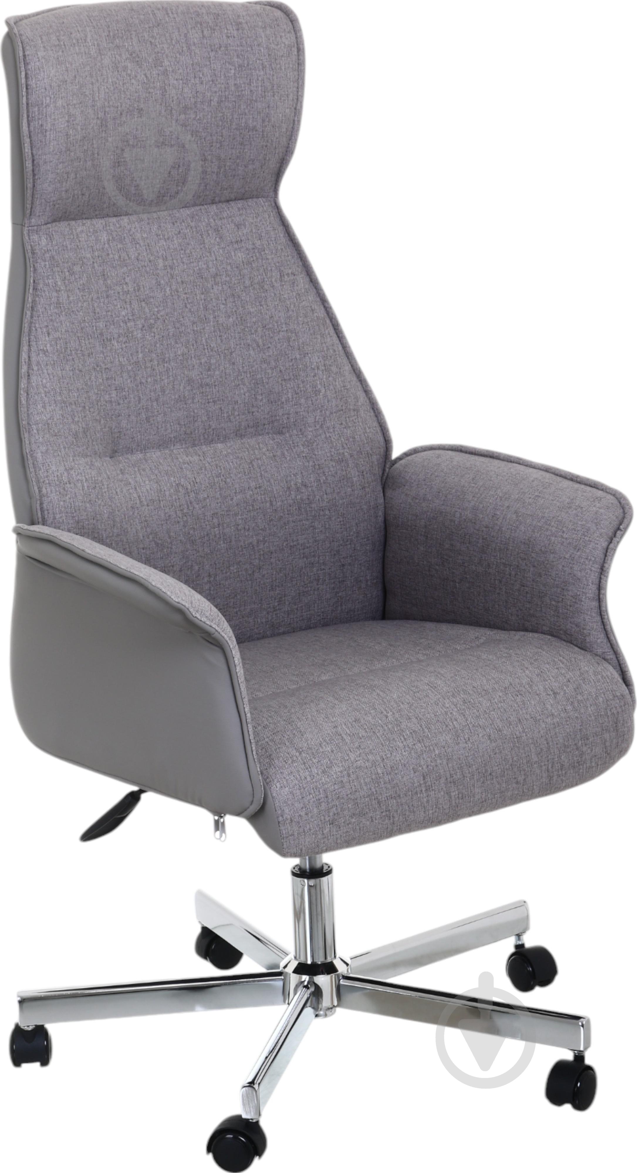 Крісло офісне Центр Меблів Ванкувер сірий - фото 3 Крісло офісне Центр Меблів Ванкувер сірий - фото 3