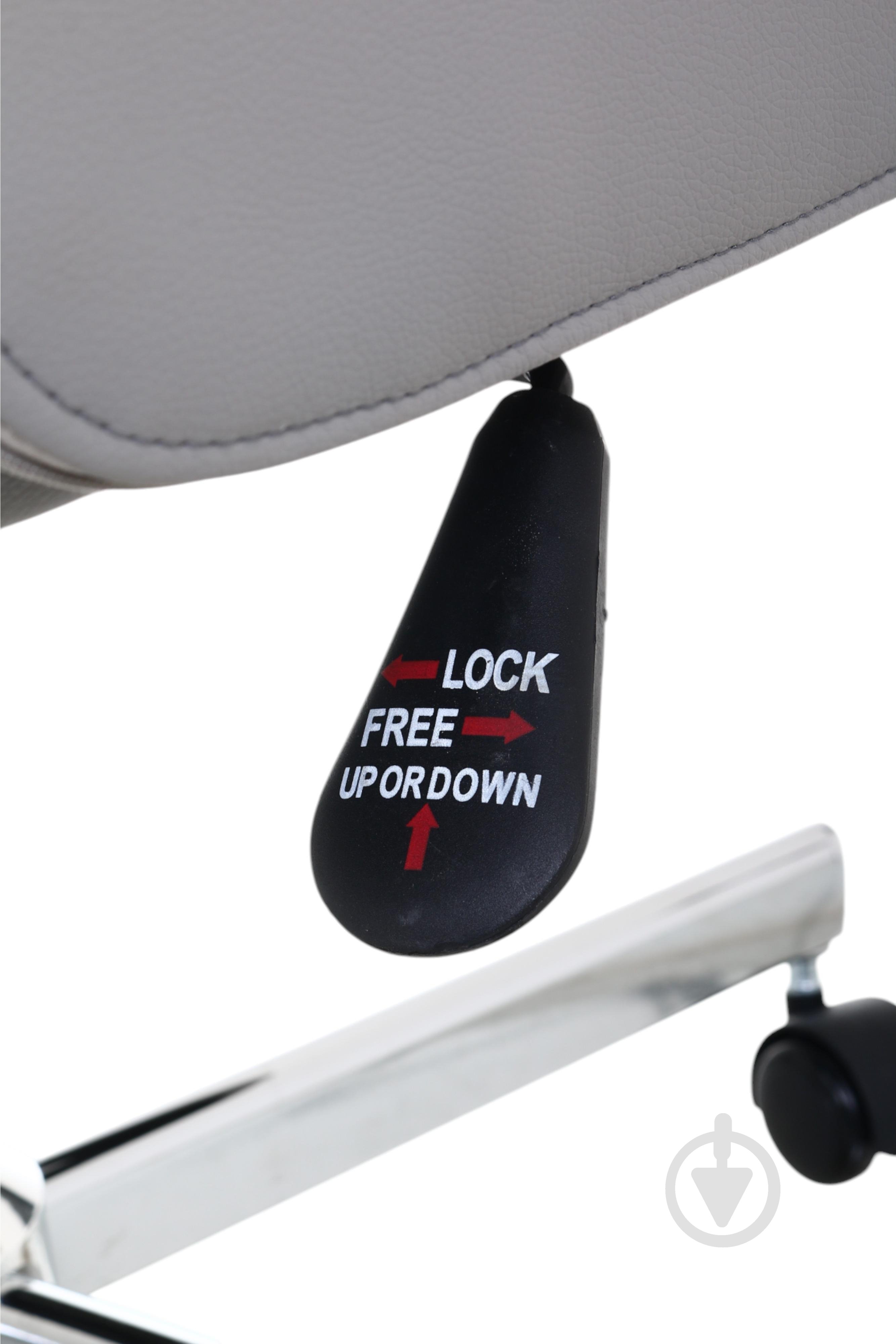 Крісло офісне Центр Меблів Ванкувер сірий - фото 8 Крісло офісне Центр Меблів Ванкувер сірий - фото 8