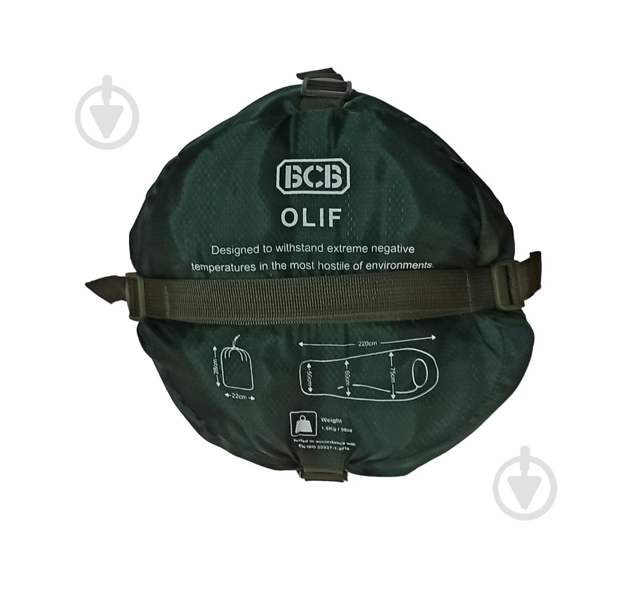 Спальний мішок BCB зимовий The Olif 35 Sleeping Bag ( Winter ), (min -14°C / max -7°C) - фото 5