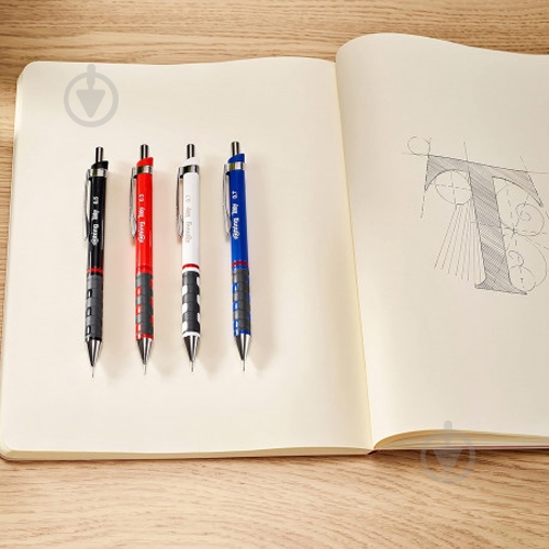Карандаш механический TIKKY White PCL 0,7 Rotring Drawing - фото 4