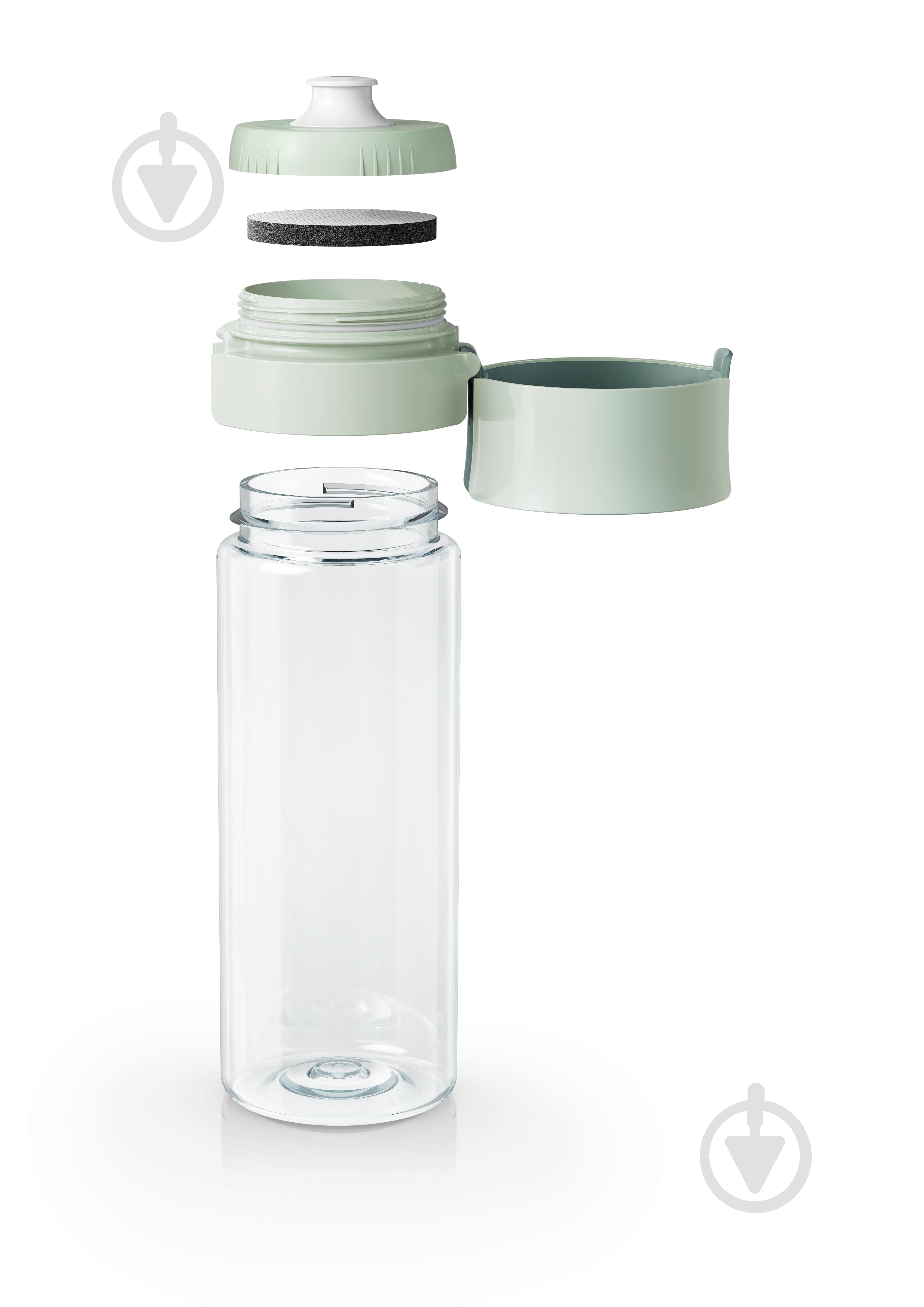 Фильтр-бутылка BRITA Vital 600 мл зеленая (1052263) - фото 4 Фильтр-бутылка BRITA Vital 600 мл зеленая (1052263) - фото 4