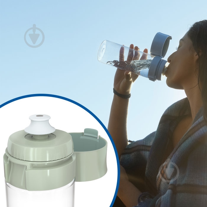 Фильтр-бутылка BRITA Vital 600 мл зеленая (1052263) - фото 8 Фильтр-бутылка BRITA Vital 600 мл зеленая (1052263) - фото 8