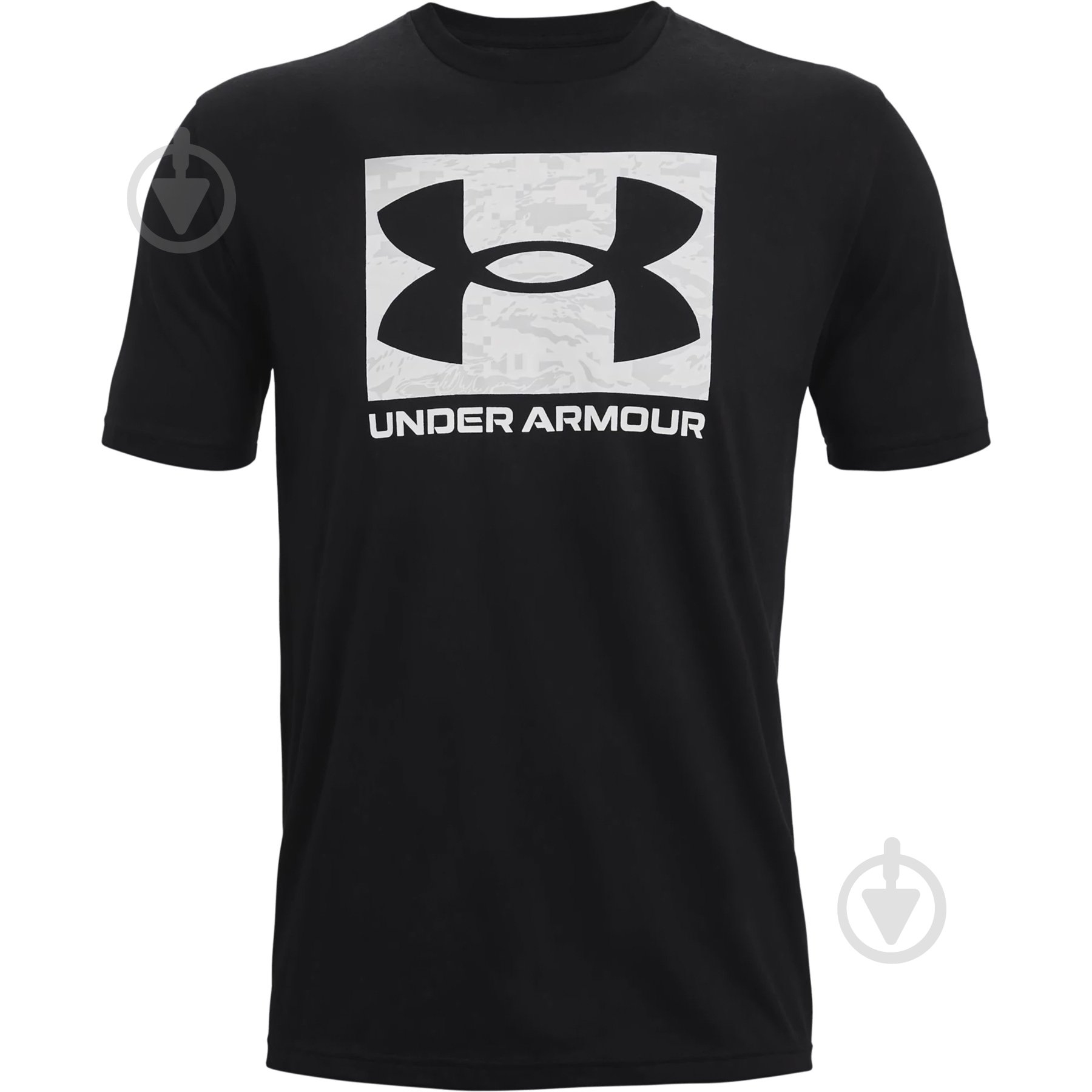 Футболка Under Armour ABC CAMO BOXED LOGO SS 1361673-001 р.L чорний - фото 1