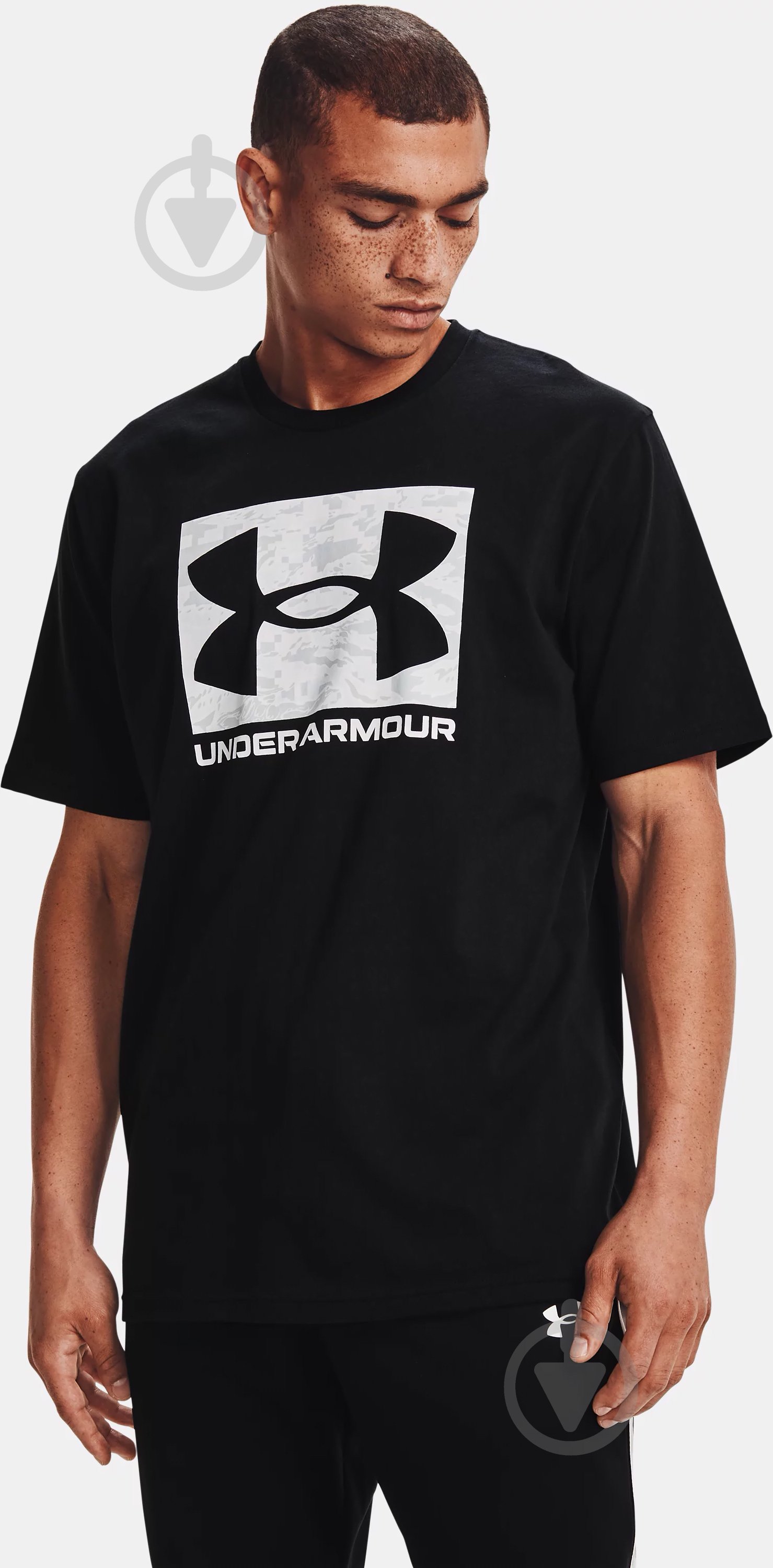 Футболка Under Armour ABC CAMO BOXED LOGO SS 1361673-001 р.L чорний - фото 3