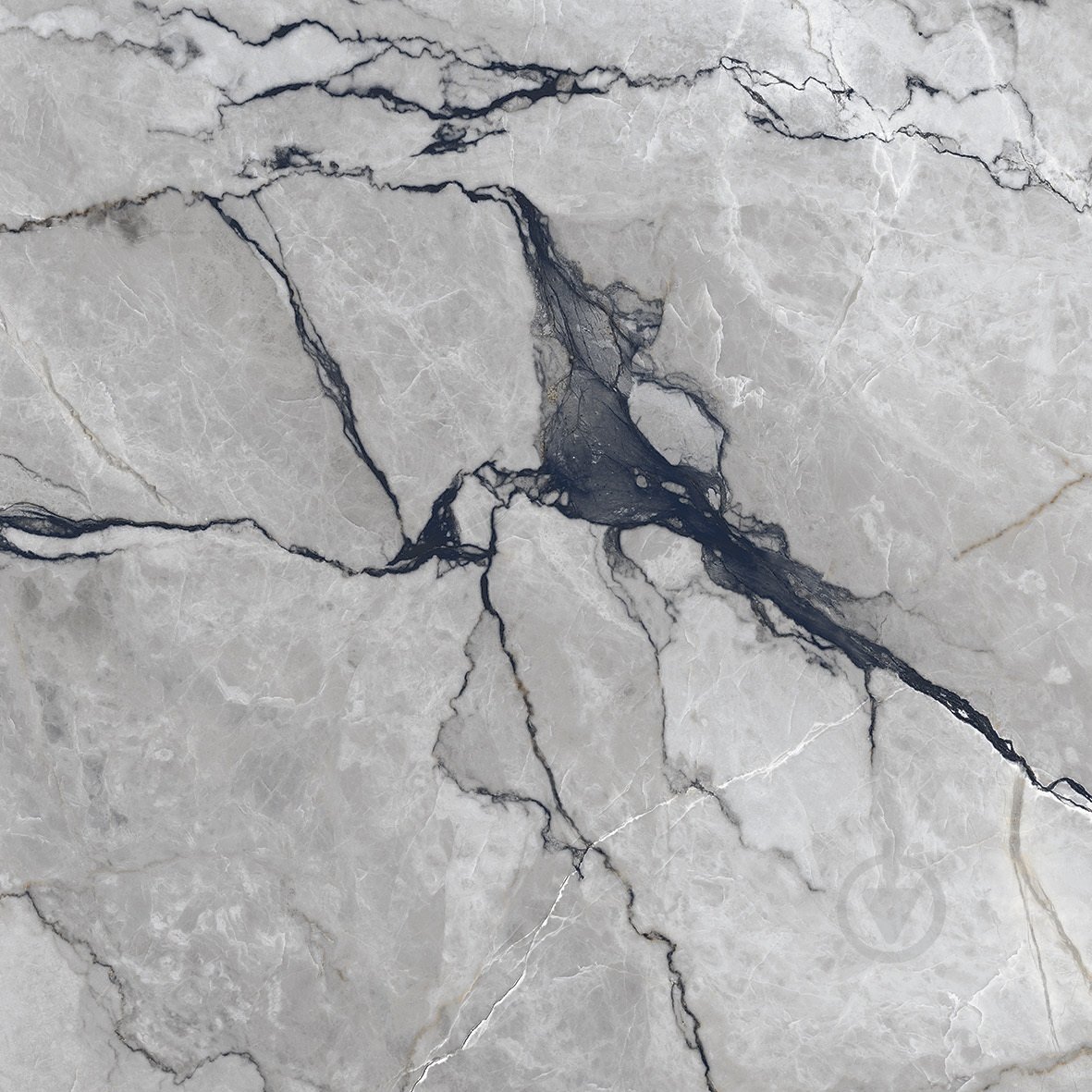 Плитка Cerossa Ceramica MARMO SILVESTRE GRIS polished 60х60 см - фото 9