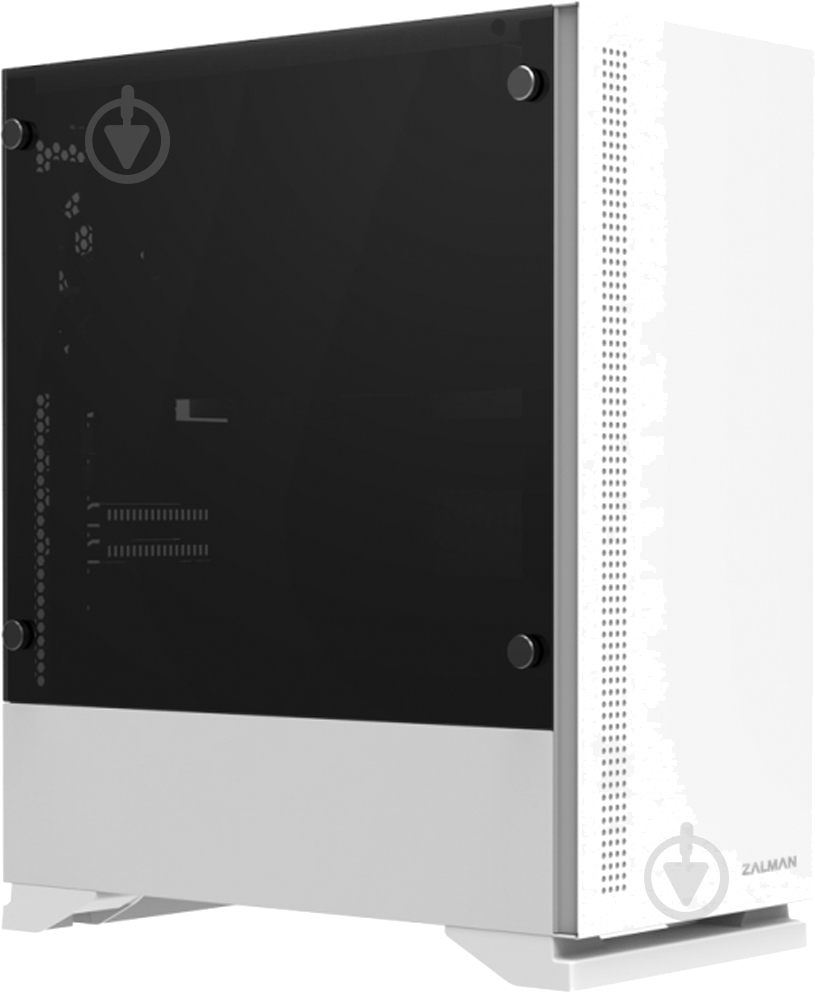 Корпус Zalman S5 White Tempered Glass (S5White) - фото 5