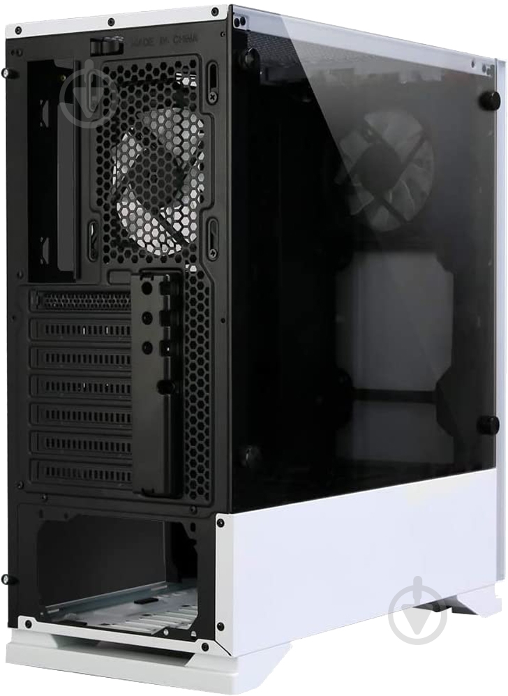 Корпус Zalman S5 White Tempered Glass (S5White) - фото 7