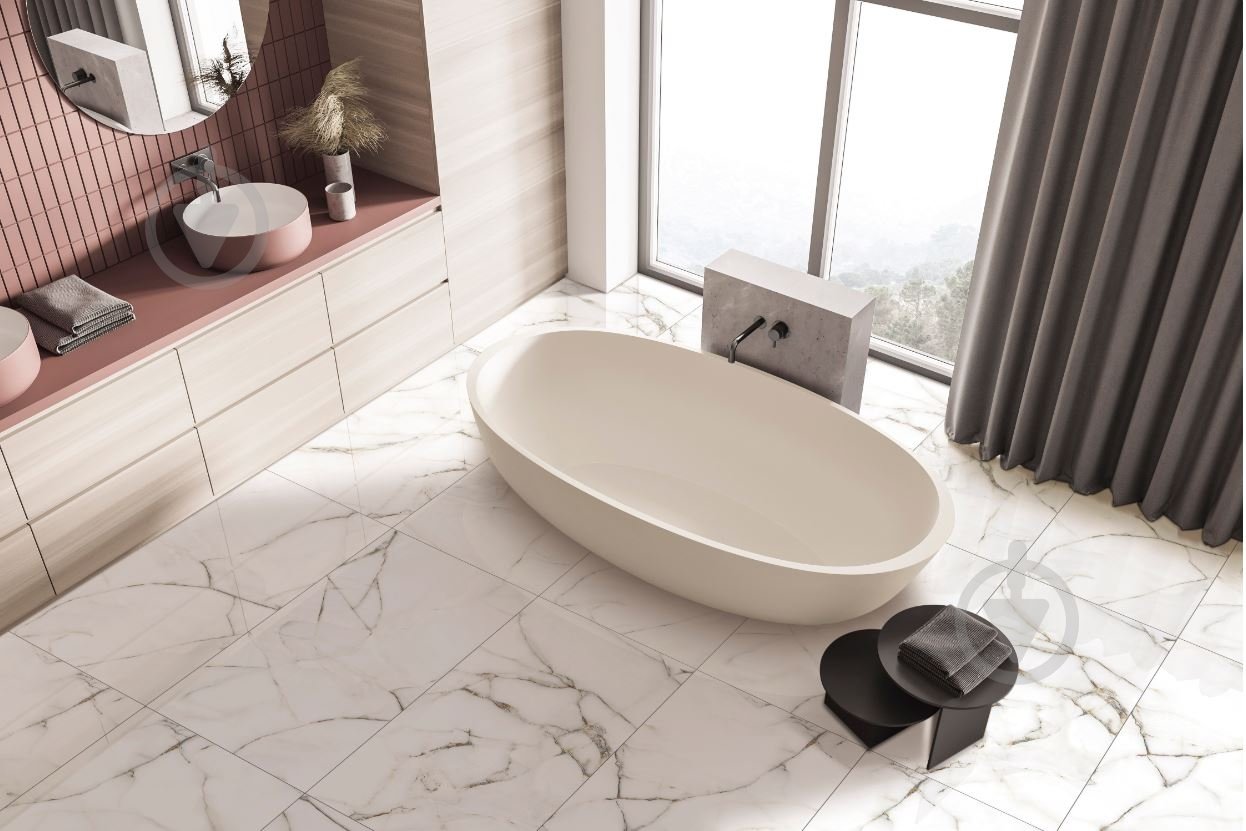 Плитка Cerossa Ceramica BOLD ONYX WHITE polished 60х60 см - фото 7