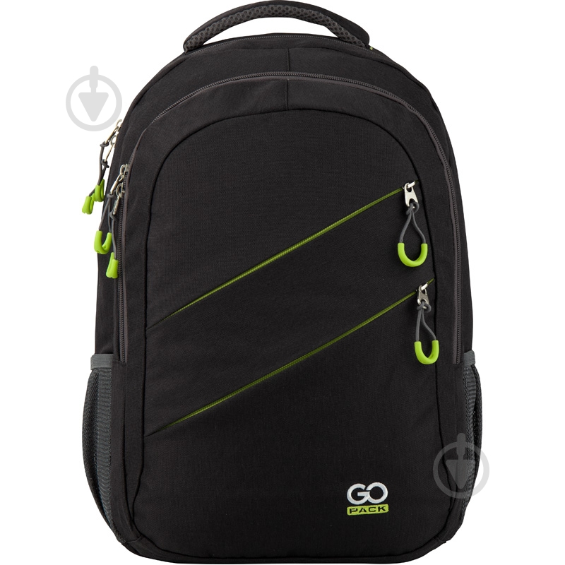 Рюкзак молодежный GoPack Сity 110-2 Green 44619 - фото 1