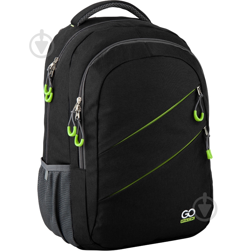 Рюкзак молодежный GoPack Сity 110-2 Green 44619 - фото 2