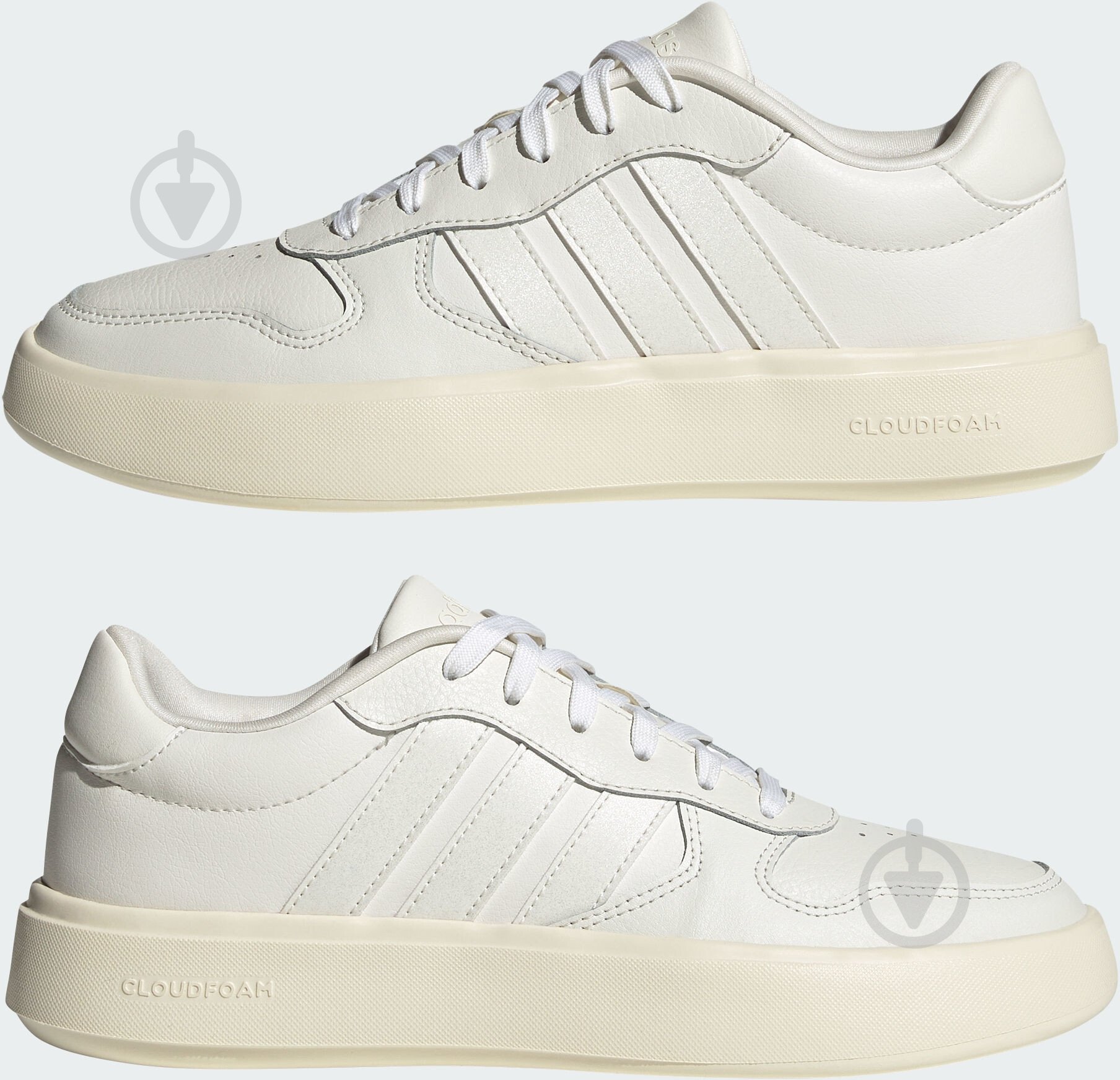 Кроссовки женские демисезонные Adidas LITECOURT JI2345 р.39 1/3 молочные - фото 5