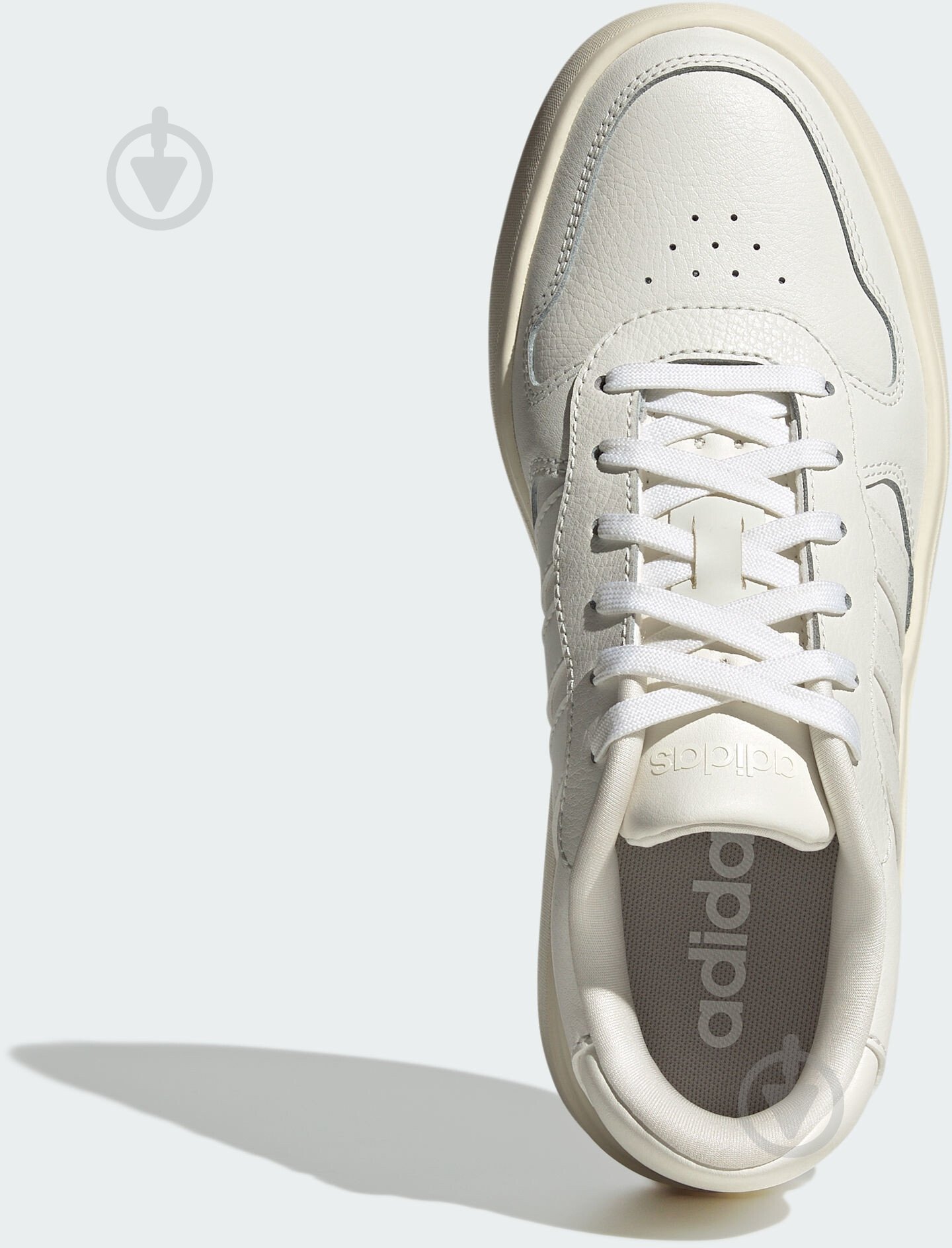 Кроссовки женские демисезонные Adidas LITECOURT JI2345 р.39 1/3 молочные - фото 6