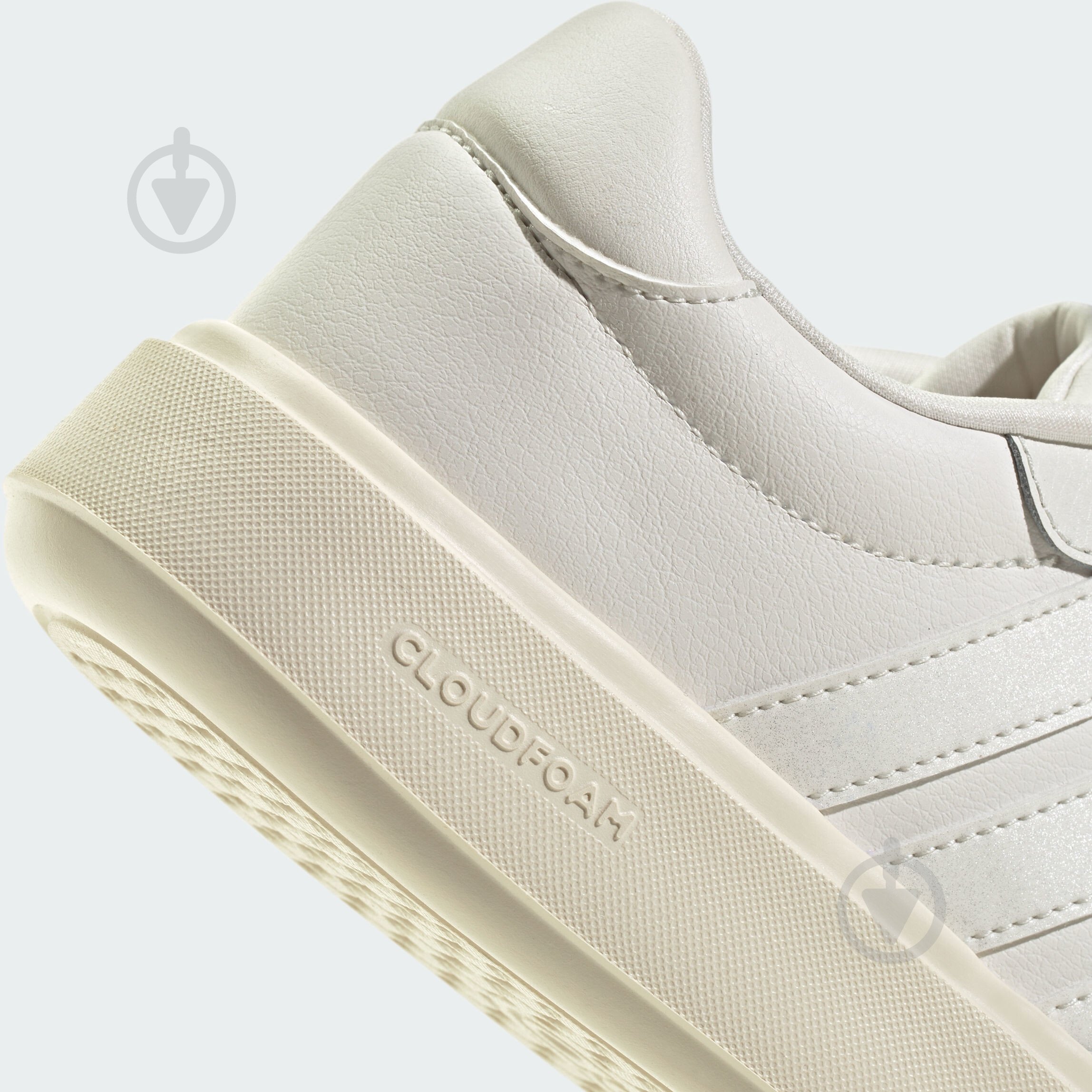 Кроссовки женские демисезонные Adidas LITECOURT JI2345 р.39 1/3 молочные - фото 9