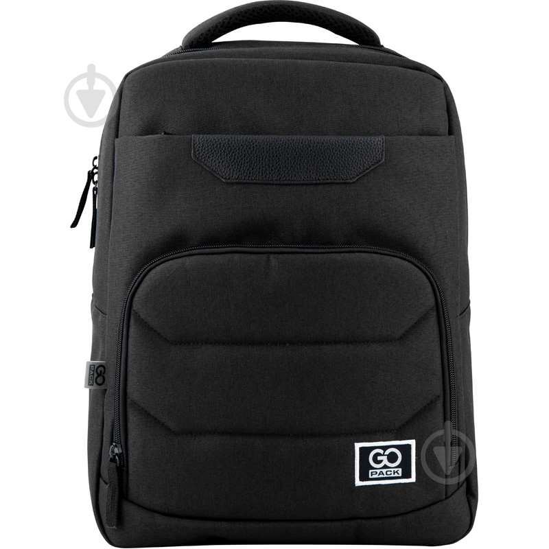Рюкзак молодіжний GoPack Сity 144-2 Black 44636 - фото 1 Рюкзак молодіжний GoPack Сity 144-2 Black 44636 - фото 1