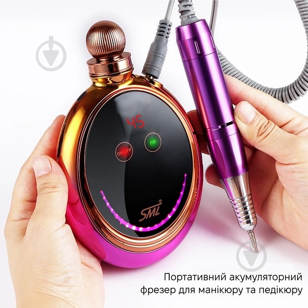 Насадка SML Фрезер Nail Sander M19 Yellow - фото 6 Насадка SML Фрезер Nail Sander M19 Yellow - фото 6