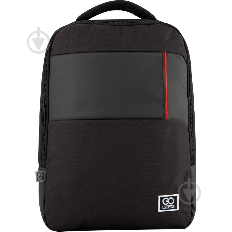 Рюкзак молодежный GoPack Сity 153-2 Black 44642 - фото 1