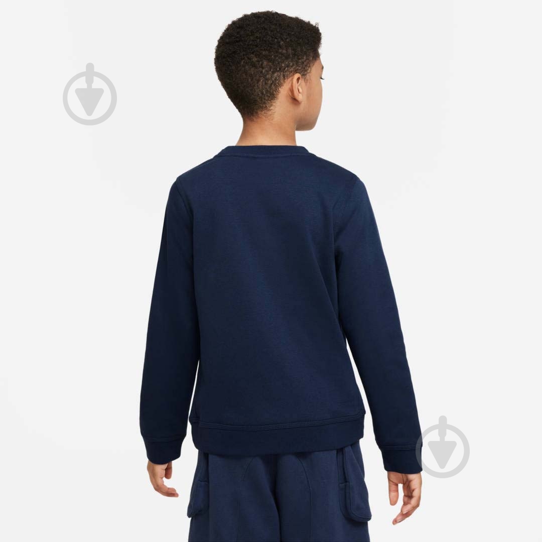 Світшот Nike SOS FLC CREW BB DX2296-410 р.S синій - фото 2 Світшот Nike SOS FLC CREW BB DX2296-410 р.S синій - фото 2