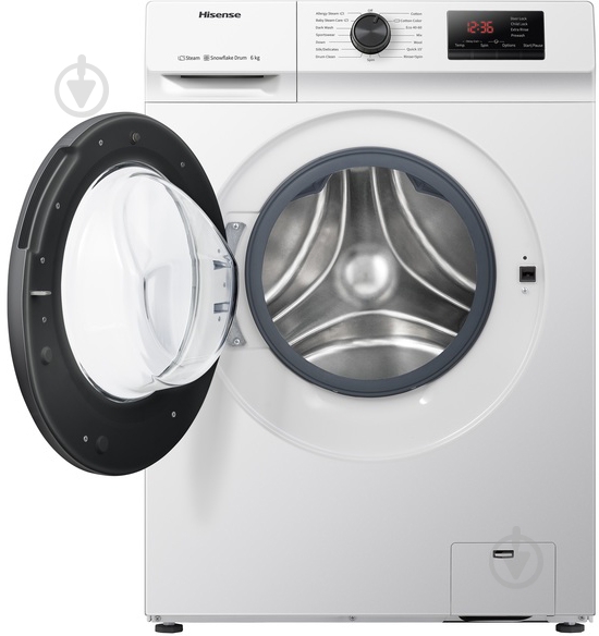 Стиральная машина Hisense WFVB6010EM (WFHV7012EMS) - фото 3