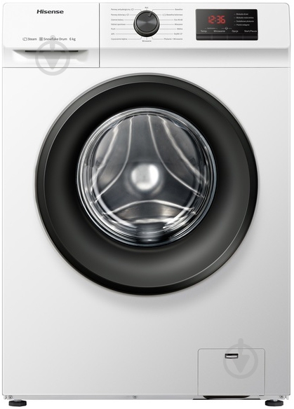 Стиральная машина Hisense WFVB6010EM (WFHV7012EMS) - фото 1