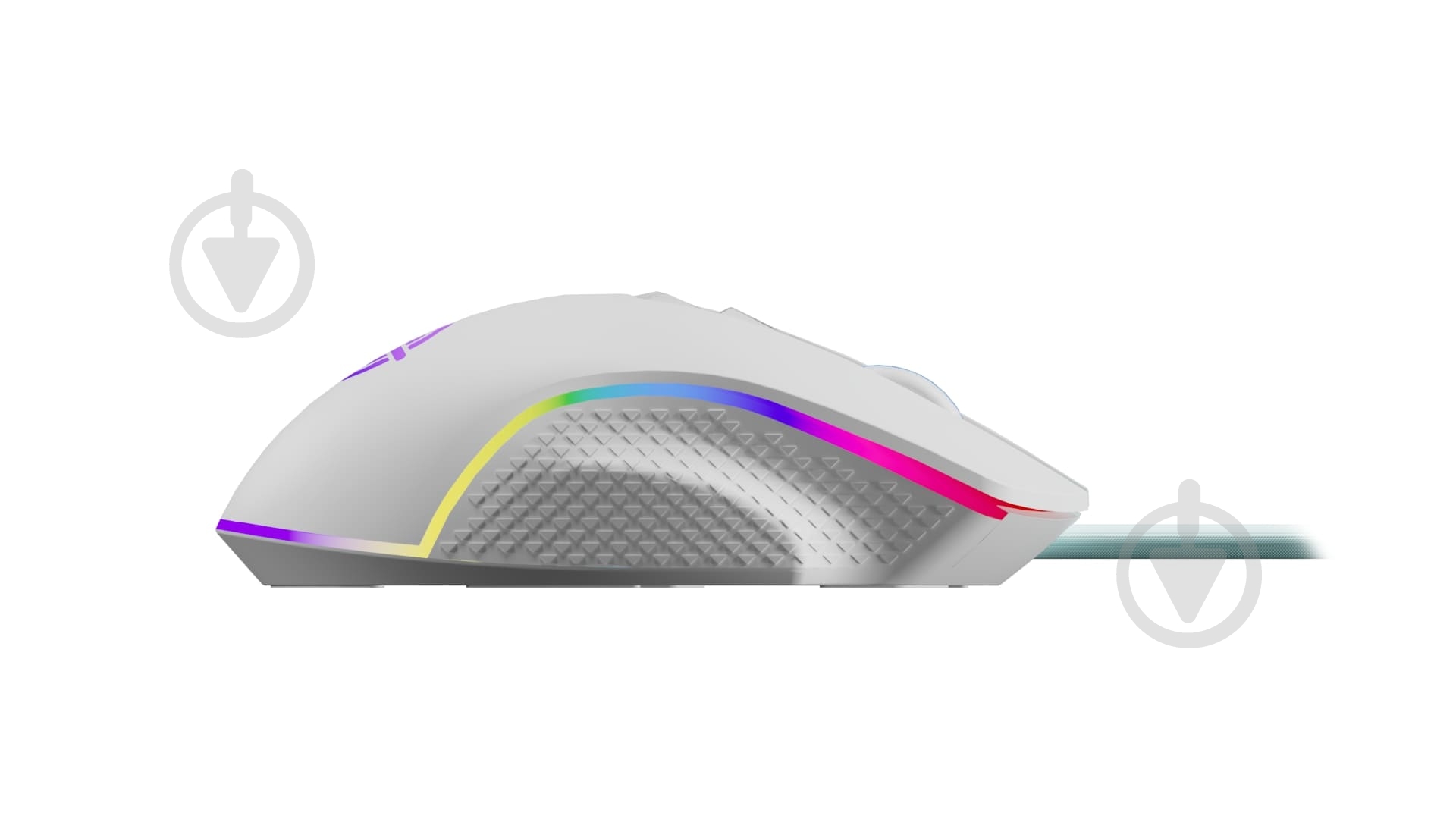 Мишка GamePro white (GM370) - фото 4