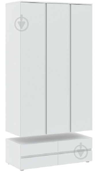 Тумба под шкаф Intermeble BASIC PLUS 2ш 350х1107х520 мм белый (5003483BIP) - фото 2