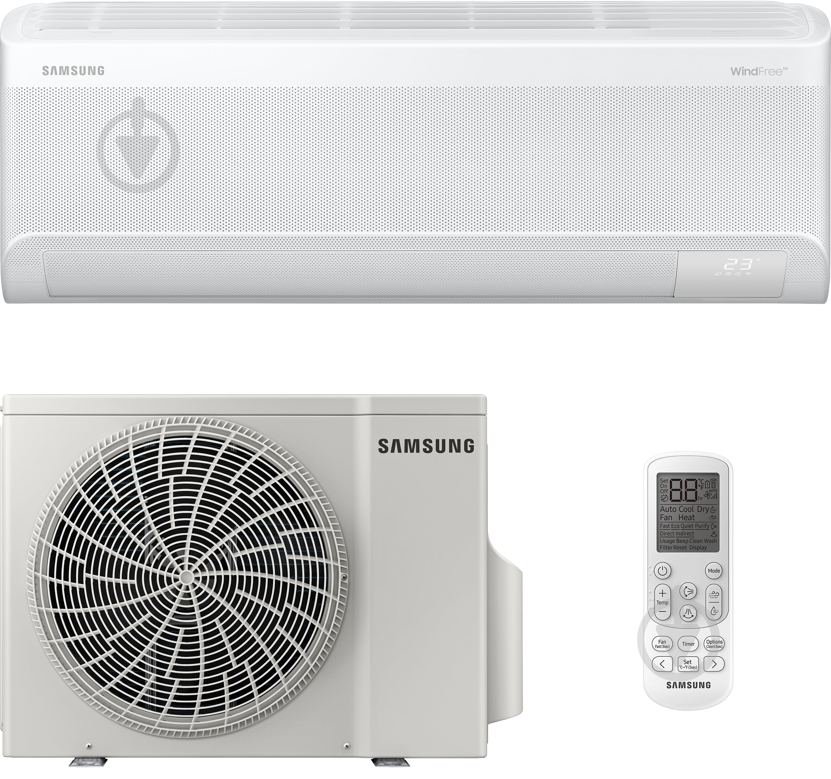 Кондиционер Samsung WindFree AR60F12C1BWNUA/AR60F12C1BWXUA - фото 1 Кондиционер Samsung WindFree AR60F12C1BWNUA/AR60F12C1BWXUA - фото 1