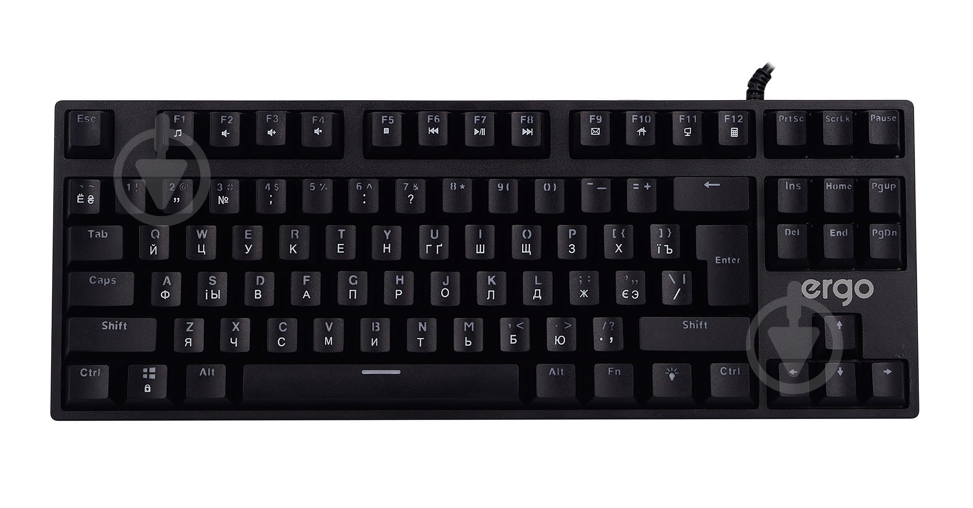 Клавиатура Ergo KB-915 TKL black (KB-915) - фото 2 Клавиатура Ergo KB-915 TKL black (KB-915) - фото 2