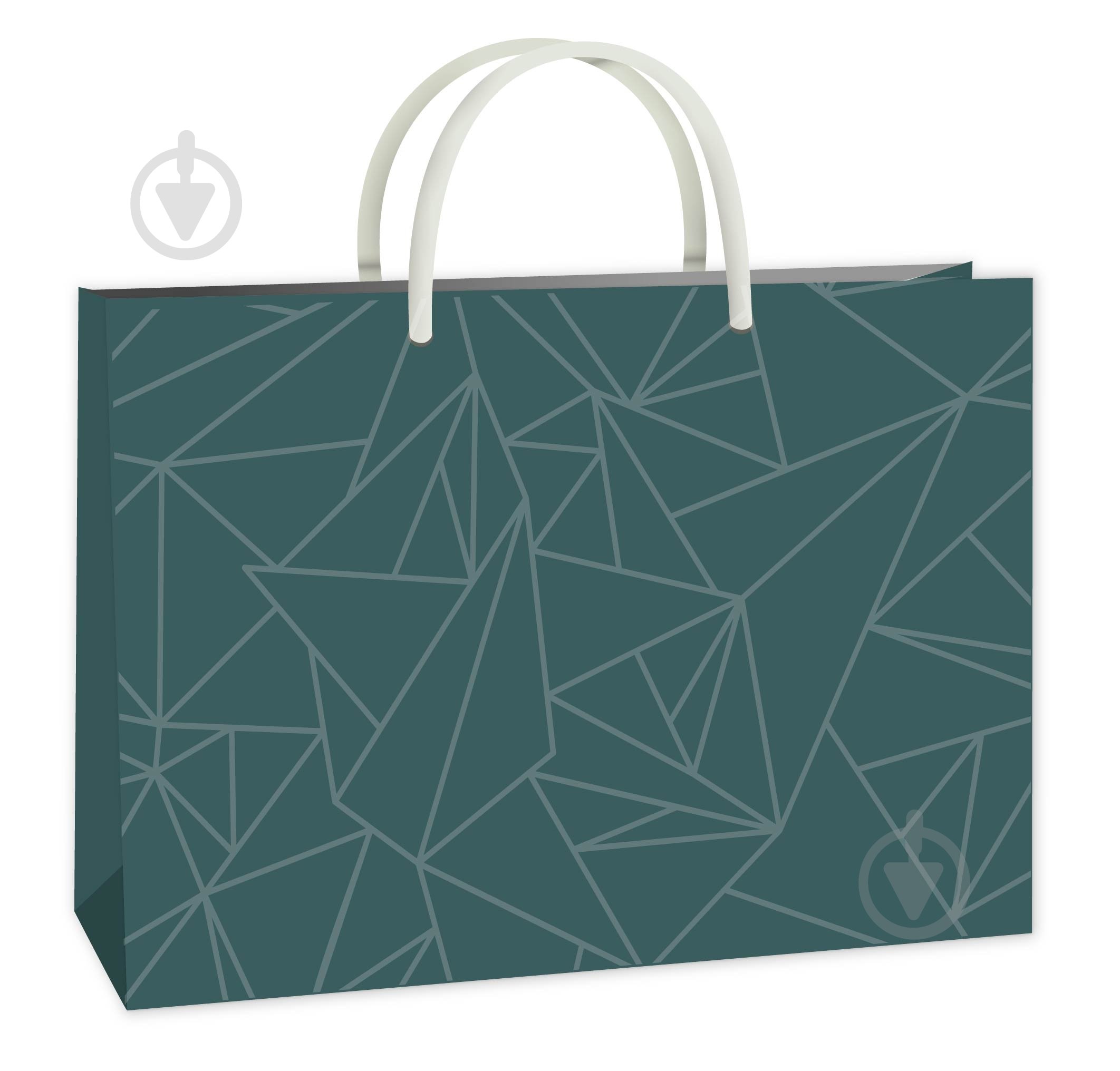 Пакет подарочный П XL, 33x48x13 см ,3D фигуры Львівська Мануфактура Друку - фото 1 Пакет подарочный П XL, 33x48x13 см ,3D фигуры Львівська Мануфактура Друку - фото 1