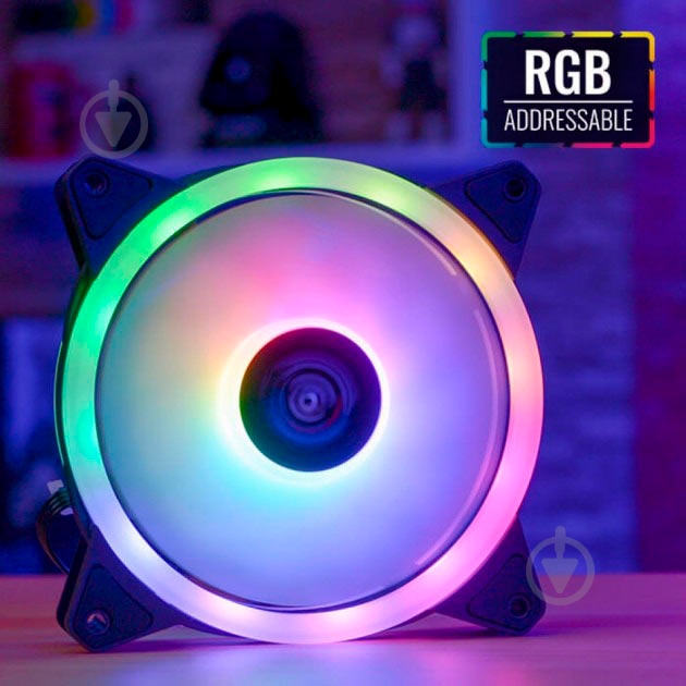 Вентилятор для корпуса AeroCool Duo 12 ARGB 6-pin - фото 3 Вентилятор для корпуса AeroCool Duo 12 ARGB 6-pin - фото 3