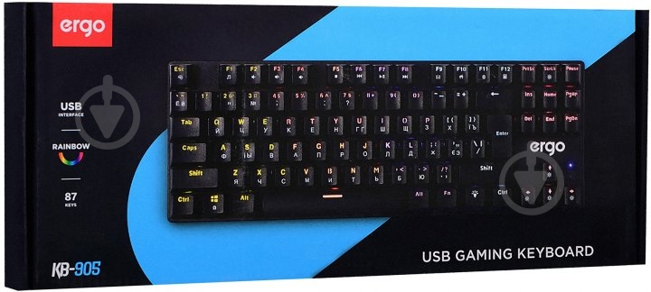 Клавиатура Ergo KB-905 TKL black (KB-905) - фото 12 Клавиатура Ergo KB-905 TKL black (KB-905) - фото 12