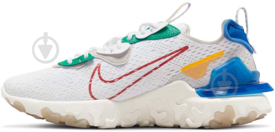 Кроссовки мужские Nike React Vision DV3500-100 р.40 разноцветные - фото 4 Кроссовки мужские Nike React Vision DV3500-100 р.40 разноцветные - фото 4