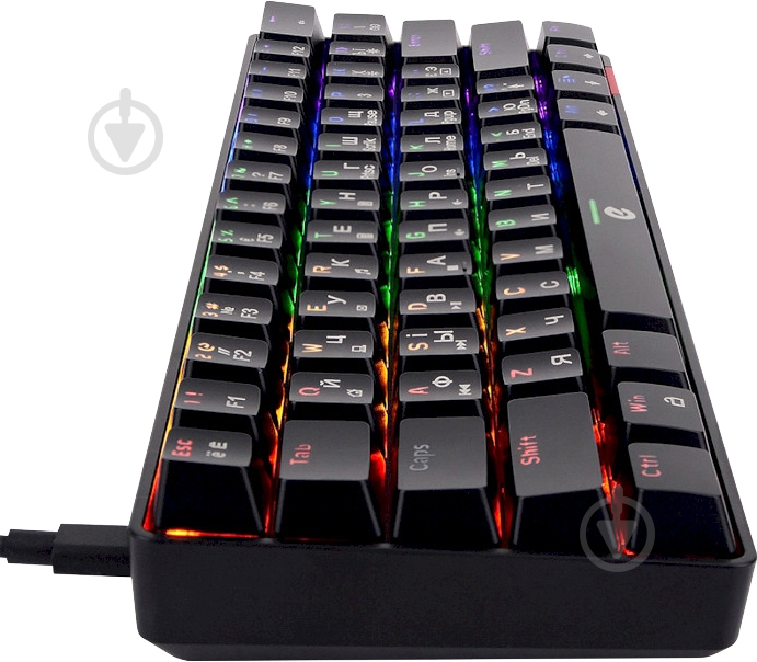 Клавиатура Ergo KB-930 Mini Blue Switch black (KB-930) - фото 4