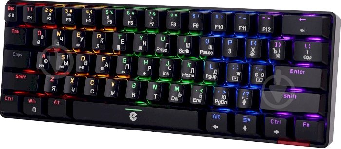 Клавиатура Ergo KB-930 Mini Blue Switch black (KB-930) - фото 3