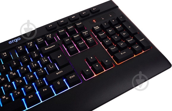 Клавиатура Ergo black (KB-510) - фото 4 Клавиатура Ergo black (KB-510) - фото 4