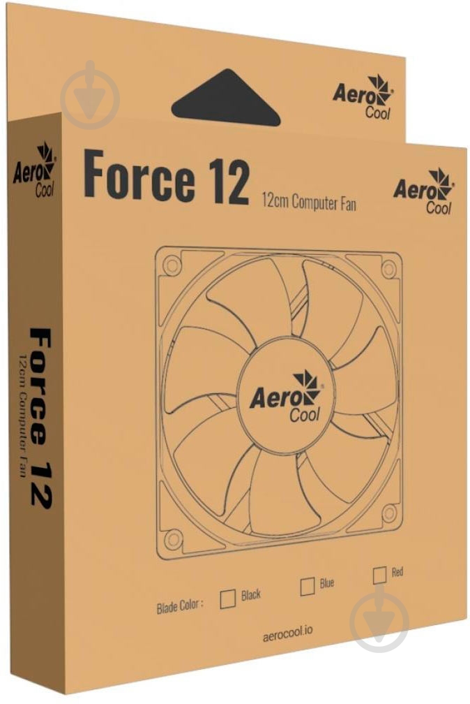 Вентилятор для корпуса AeroCool Force 12 PWM - фото 6 Вентилятор для корпуса AeroCool Force 12 PWM - фото 6