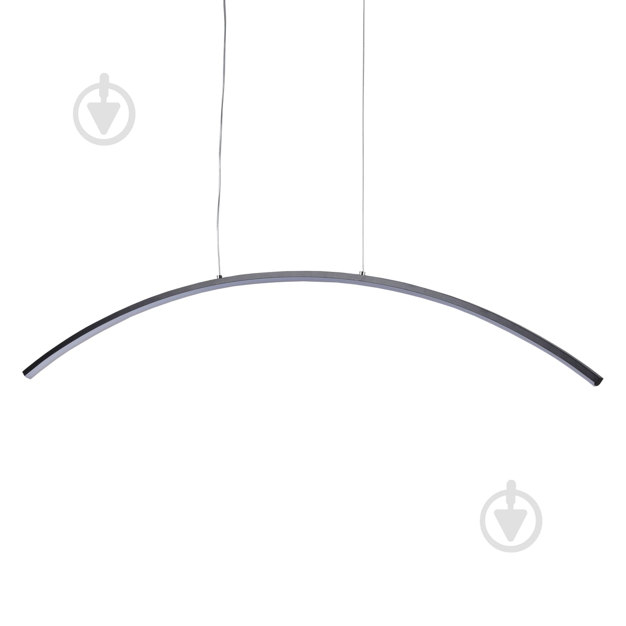 Люстра світлодіодна Eurolamp 40 Вт LED-модуль білий LED-LP-40-A34(black) - фото 2