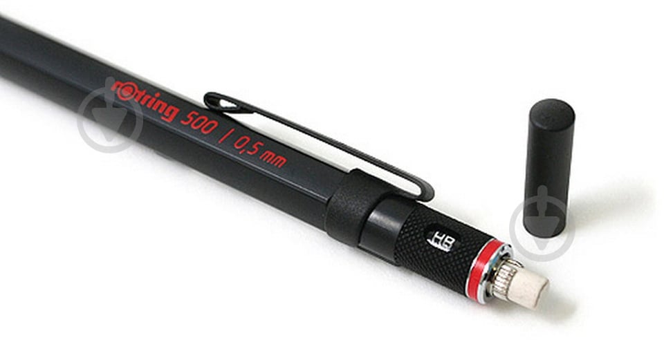 Карандаш механический 500 Black PCL 0,5 Rotring Drawing - фото 3