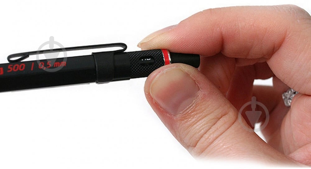 Карандаш механический 500 Black PCL 0,5 Rotring Drawing - фото 4