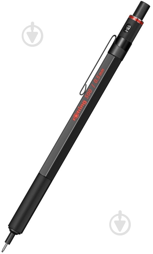 Карандаш механический 500 Black PCL 0,5 Rotring Drawing - фото 5