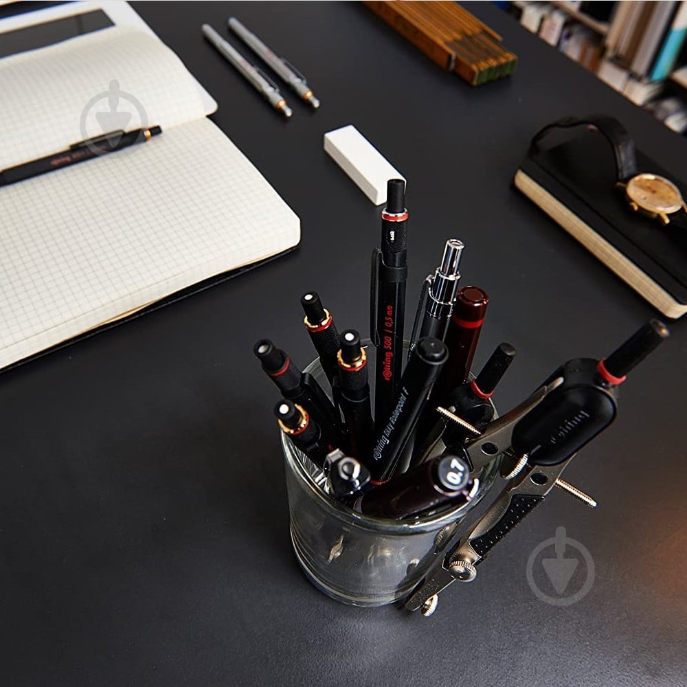Карандаш механический 500 Black PCL 0,5 Rotring Drawing - фото 7