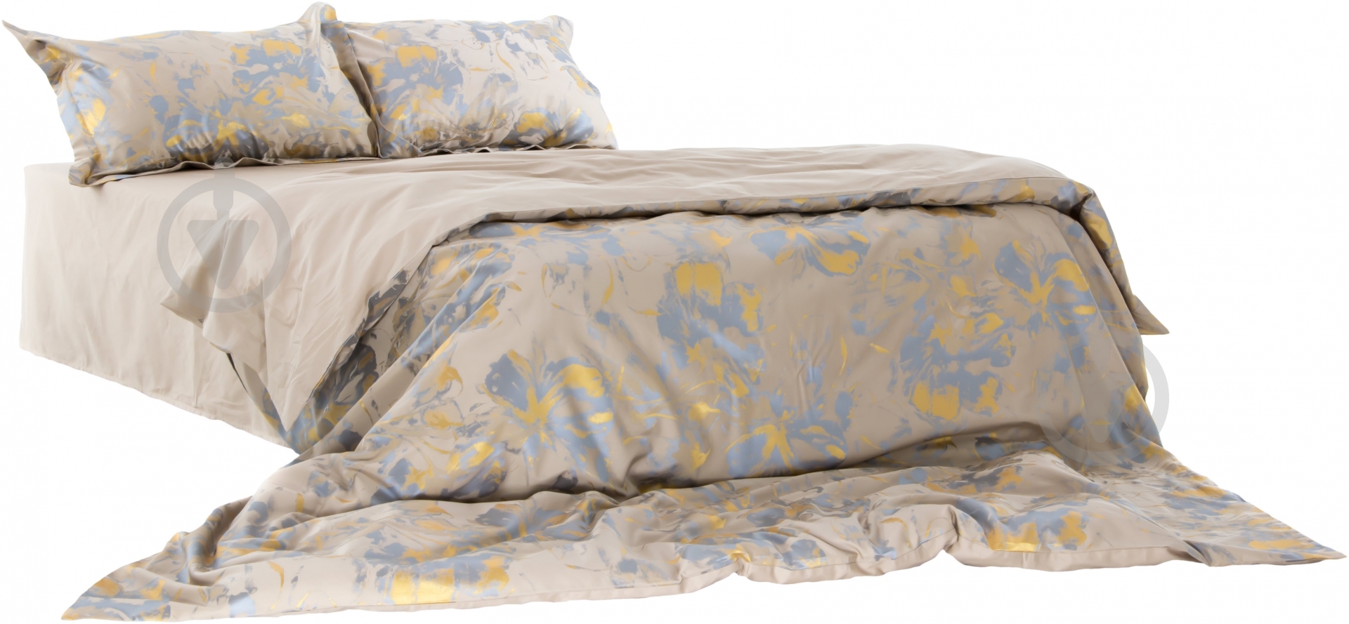 Комплект постельного белья Bermo Rouen 2,0 бежевый Bermo - фото 1 Комплект постельного белья Bermo Rouen 2,0 бежевый Bermo - фото 1